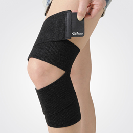 Knee and Thigh Supporter with Silicone